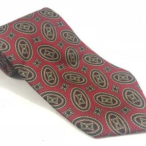 Ferracci Neck Tie Red 100% Silk